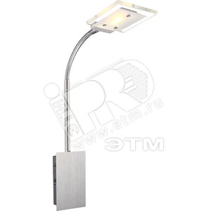 Светильник бра 1xLEDх5W Flexo B100xH585 inkl. 10.5V теплый белый 380lm 3200 переключатель (56204-1W) - Globo Lighting