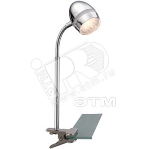 Светильник настольный 1xLEDx3W L20хW20хH40 incl. 220lm хром/акрил - Globo Lighting