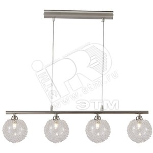 Светильник 4xG9х33W подвесной L67хH133 230V incl. матовый хром/металл (5662-4H) - Globo Lighting