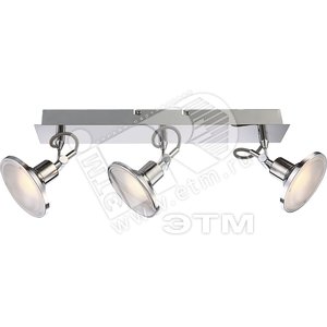 Прожектор светодиодный 3xLEDх5W L440xB140xH150 inkl. 24V 400lm 3000K хром/алюминий/пластик - Globo Lighting