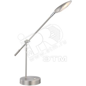 Светильник настольный 1xLEDx5W L55хW14хH60 incl. 360lm никель матовый/акрил - Globo Lighting