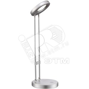 Светильник настольный 1xLEDx3W D12.5х35.5 incl. 185lm хром/пластик - Globo Lighting