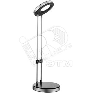 Светильник настольный 1xLEDx3W D12.5х35.5 incl. 185lm хром/пластик (58391) - Globo Lighting