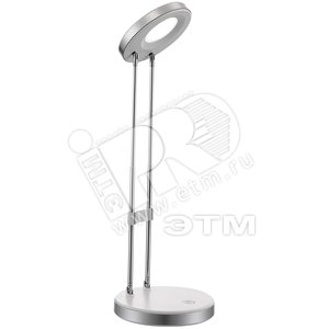 Светильник настольный 1xLEDx3W D12.5х35.5 incl. 185lm хром/пластик - Globo Lighting