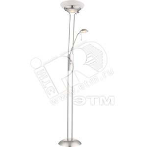 Светильник 1xLEDх28W 117V 2700lm 3000K 1xLEDх2W 9V 190lm 3000K 1xLEDх5W 36V 480lm 3000K кабель 1.8м диммер D325хH1830 - Globo Lighting
