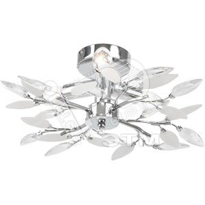 Светильник 3х40WхE14 D45хH15 230V хром/стекло - Globo Lighting