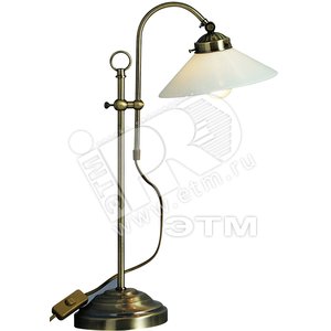 Светильник настольный 1xE14х40W W36хH52 230V античная бронза/стекло (6871) - Globo Lighting