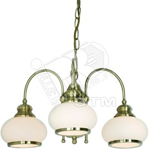 Светильник 3xE14х40W D44хH98 230V античная бронза/стекло - Globo Lighting