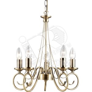Светильник 5xE14х40W D40хH100 230V бронза/стекло - Globo Lighting
