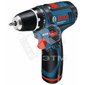 Дрель-шуруповерт аккумуляторная Li-Ion 12В GSR 12V-15 | 0601868101 | BOSCH - BOSCH