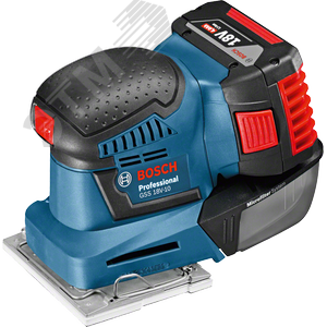 Виброшлифмашина аккумуляторная Li-ion 18В GSS 18V-10 | 06019D0200 | BOSCH