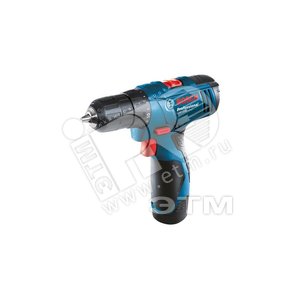 Дрель-шуруповерт аккумуляторный Li-Ion GSR 120-LI 2 аккумулятора 1.5Ач чемодан зарядное устройство (0.601.9F7.001) - BOSCH