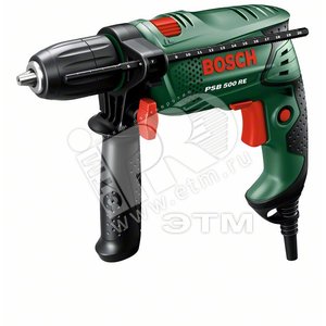 Дрель ударная PSB 500 RE (0603127020) - BOSCH