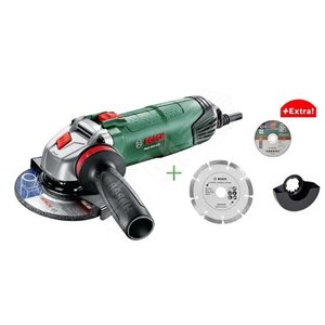 Угловые шлиф. машина PWS 850-125 CE +алмазный диск+3 обдирочных диска - BOSCH