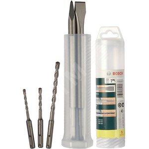 3 SDS+ СВЕРЛ И 2 SDS+ ЗУБИЛА PROMOLINE - BOSCH