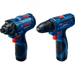 Набор аккумуляторный 12 В GDR 120-LI + GSR 120-LI (0.601.9F0.002) - BOSCH