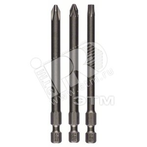 Бита PH/PZ/TORX 89мм XH SET (3шт) (2.607.001.767) - BOSCH