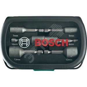 Набор торцевых ключей Promoline (6 шт.) | 2607017313 | BOSCH - BOSCH