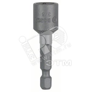 Головка торцевая 3/8 х50мм шестигранник с магнитом - BOSCH