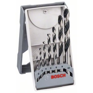 Набор сверл по металлу HSS PointTeQ 7 шт Mini X-Line D2-10 | 2608577347 | BOSCH - BOSCH
