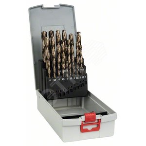 Набор сверл HSS-Co 25 шт ProBox D1-13 | 2608587018 | BOSCH
