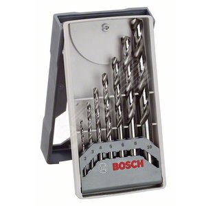 Набор сверл HSS-G 7 шт Mini X-Line D2-10 | 2608589295 | BOSCH - BOSCH