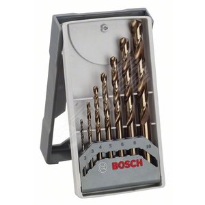 Набор сверл HSS-Co 7 шт Mini X-Line D2-10 | 2608589296 | BOSCH - BOSCH