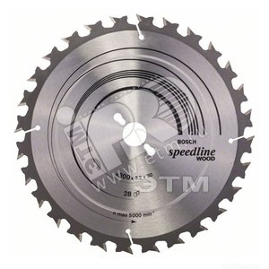 Пильный диск Speedline Wood 315х30 мм 28WZ | 2608640682 | BOSCH