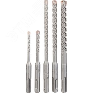 Набор SDS plus-5X 5шт 5/6 x 110мм; 6/8/10 x 160мм | 2608833910 | BOSCH - BOSCH