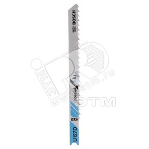 Пилка лобзиковая U 127 D/HSS (3шт) (2.608.631.512) - BOSCH