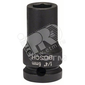 Головка ударная 6мм 1/4 шестигранная (1.608.551.002) - BOSCH