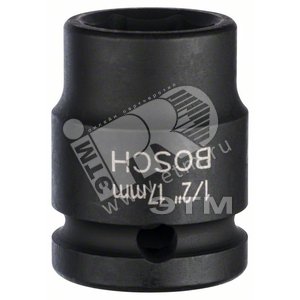 Ударная головка 17 мм 1/2