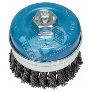 Чашечная щетка M14 0.8 X 90мм пучки сталь 150 | 1608614000 | BOSCH