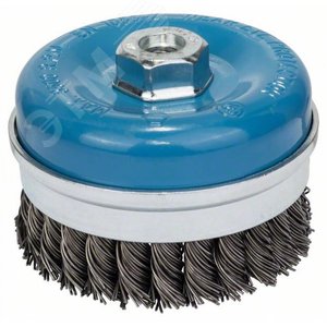 Чашечная щетка M14 0.8 X 100мм пучки сталь 180 | 1608614002 | BOSCH - BOSCH