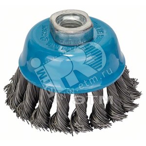 Чашечная щетка M14 0.5 Х 75мм пучки сталь 125 | 1608622029 | BOSCH - BOSCH