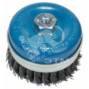 Чашечная щетка M14 0.5 X 100мм пучки сталь 180 | 2608622010 | BOSCH - BOSCH