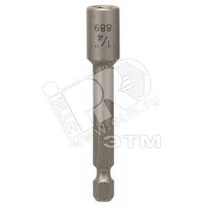 ТОРЦЕВАЯ ГОЛОВКА 1/4 Х 65ММ 6-ГР. - BOSCH