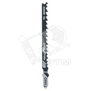 Пилки для лобзика 100шт T 144 D Speed for Wood, HCS | 2608637880 | BOSCH