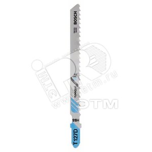 Пилка лобзиковая T 127 D HSS (100шт) (2.608.631.966) - BOSCH