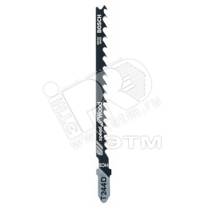 Пилка лобзиковая T 244 D/HCS (25шт) (2.608.633.626) - BOSCH