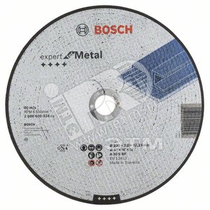 Отрезной круг Expert по металлу 230 x 3мм, прямой | 2608600324 | BOSCH