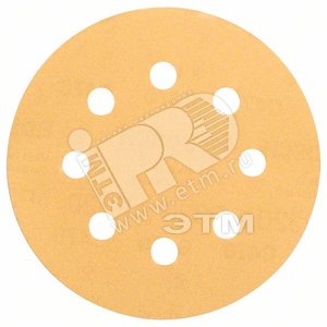 Шлифовальные листы 5шт C470 Best for Wood+Paint 8 отв. ?115 K320 | 2608605064 | BOSCH