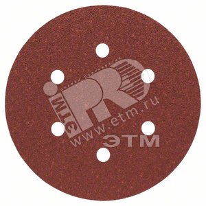 Шлифовальные листы 5шт C470 Best for Wood+Paint 6 отв. ?150 K60 | 2608605086 | BOSCH