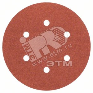 Шлифовальные листы 5шт C470 Best for Wood+Paint 6 отв. ?150 K180 | 2608605090 | BOSCH