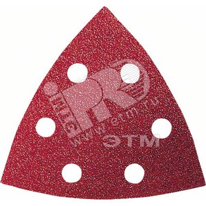 5 шлифлистов Expert for Wood+Paint 93мм K80 - BOSCH