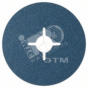 Шлифкруг фибровый 115мм P60 Best for Metal (2.608.606.727) - BOSCH