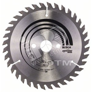 Циркулярный диск 150х20 36 OPTILINE - BOSCH
