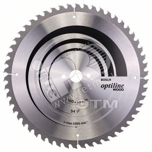 Циркулярный диск 350х30 54 OPTILINE - BOSCH