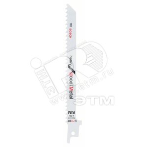 Сабельные пилки 5шт S 711 DF Heavy for Wood and Metal | 2608656260 | BOSCH