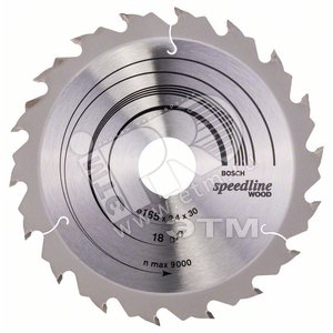Циркулярный диск 165X30 18 SPEEDLINE - BOSCH